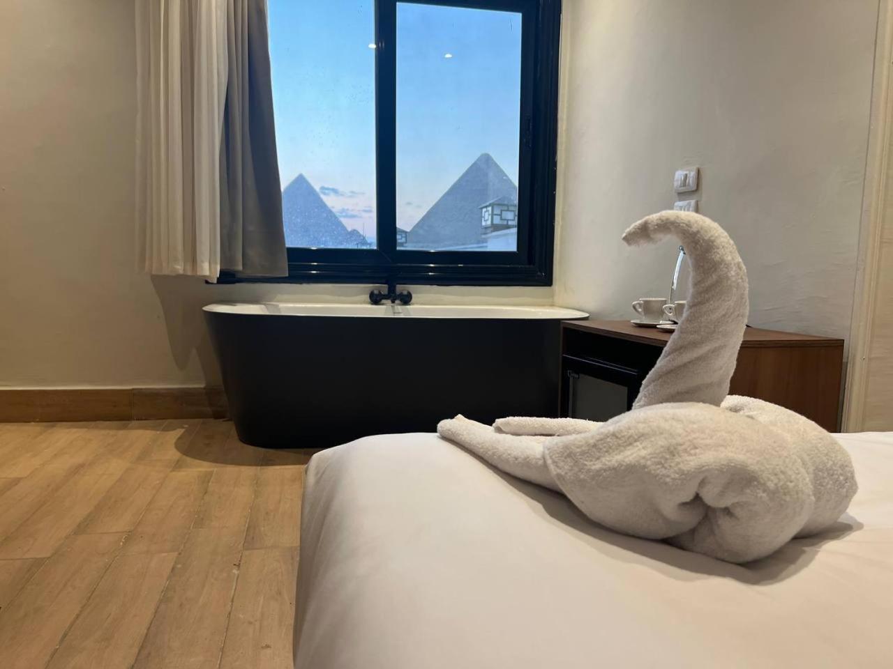 Maro Pyramids Hotel Kafret el-Gabal المظهر الخارجي الصورة