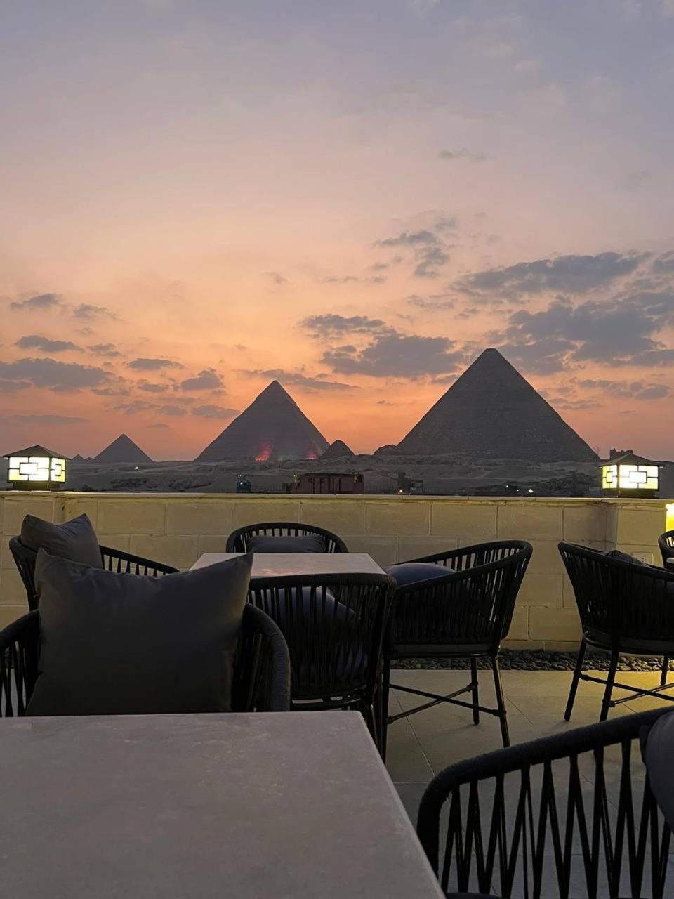 Maro Pyramids Hotel Kafret el-Gabal المظهر الخارجي الصورة